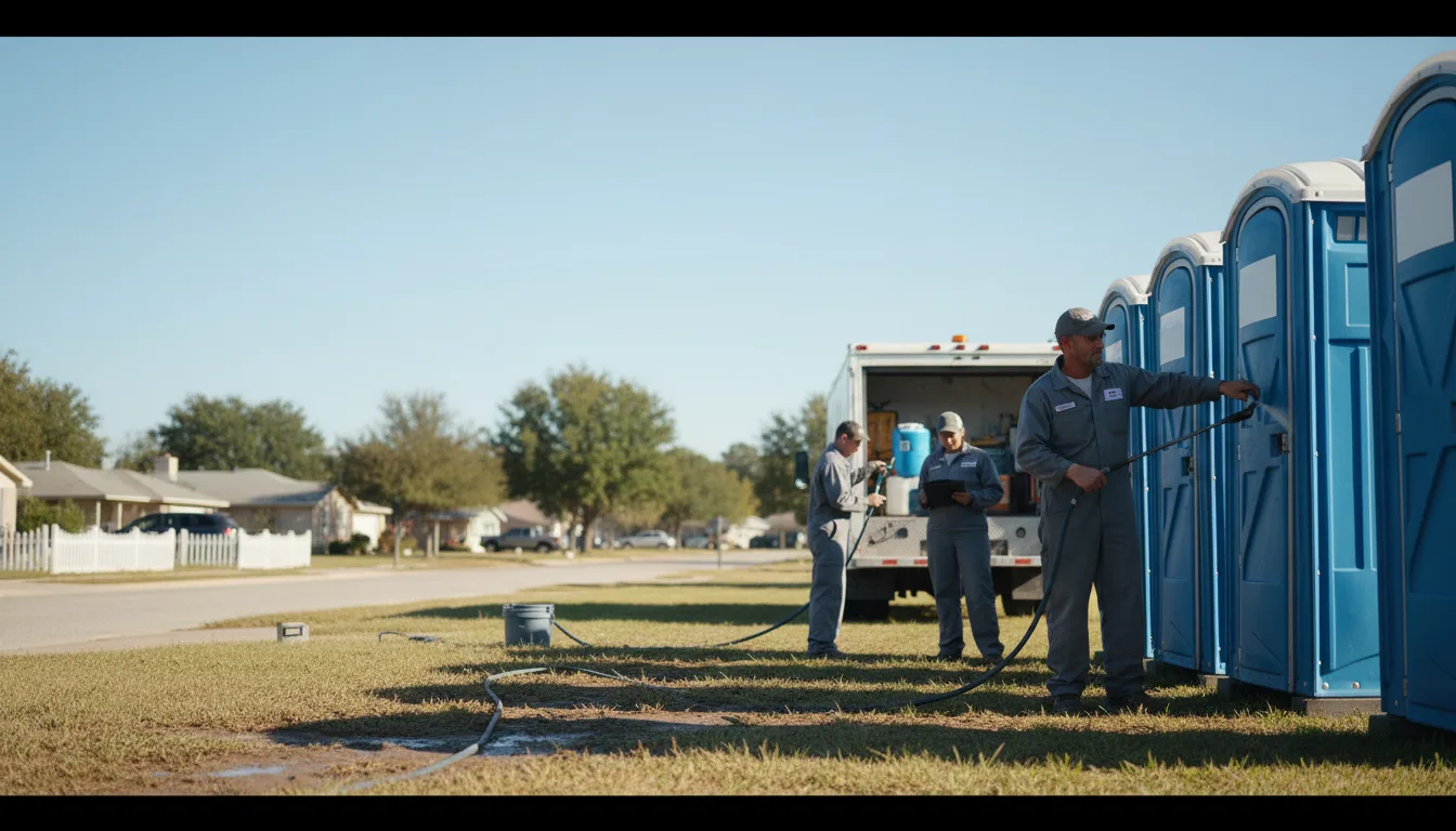 Long-Term Portable Toilet Rental in Lenox, AL near me